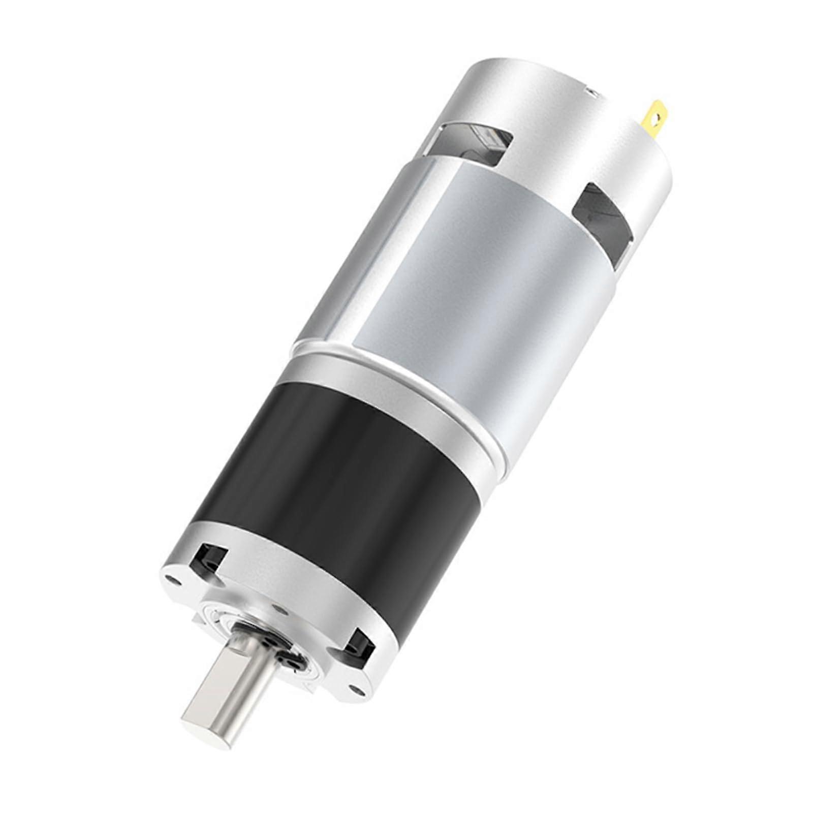 24V Planetary Geared Motor  Torque Low Noise Adjustable Speed 8RPM Brushed Reduction