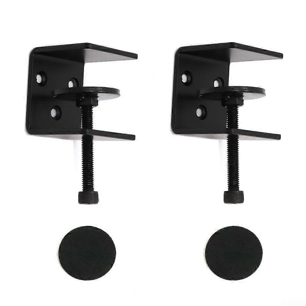 Adjustable Steel Shelf Brackets with Clamps, Heavy Duty 40kg Load, RustResistant Wall Mount