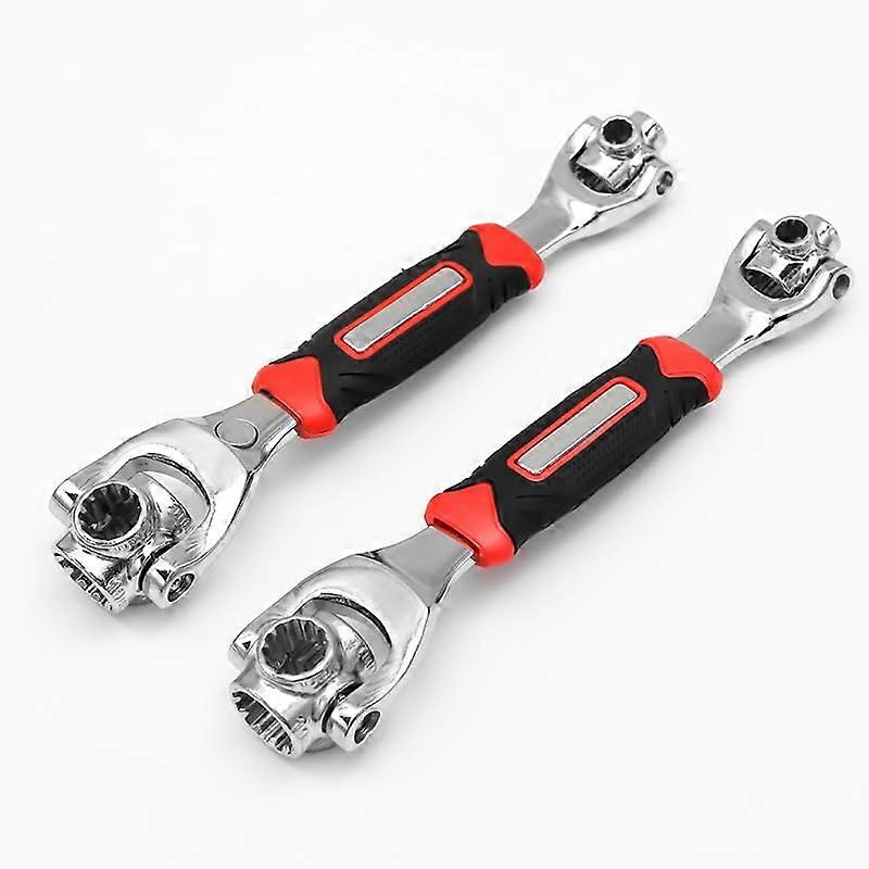 52 in 1 Universal Socket Wrench with Magnetic Tips, Adjustable DoubleEnded Spanner for Home and Car  Ref: 2661