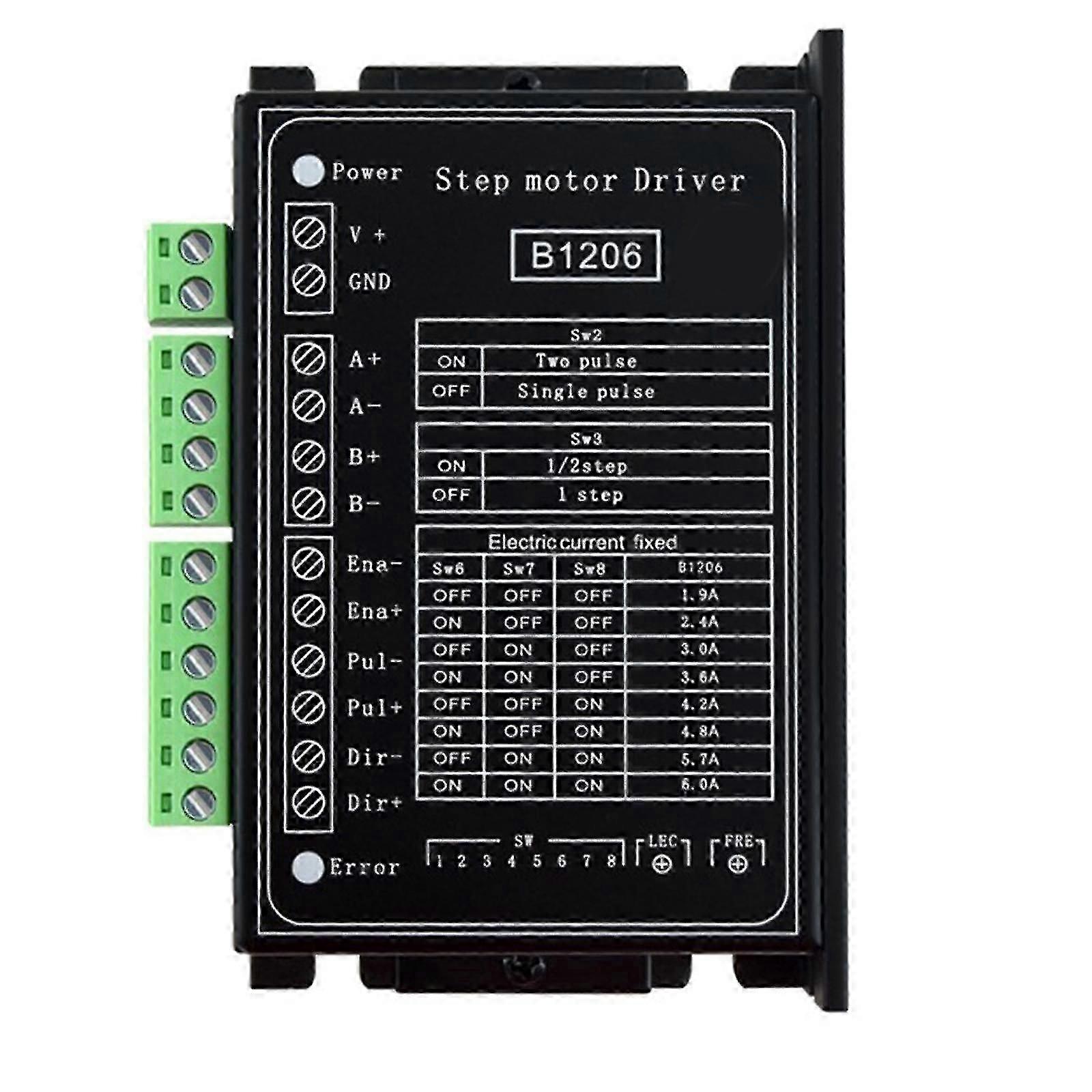 B1206 Full/half Step Driver 2-phase Stepper Motor Driver Driving Voltage 120v