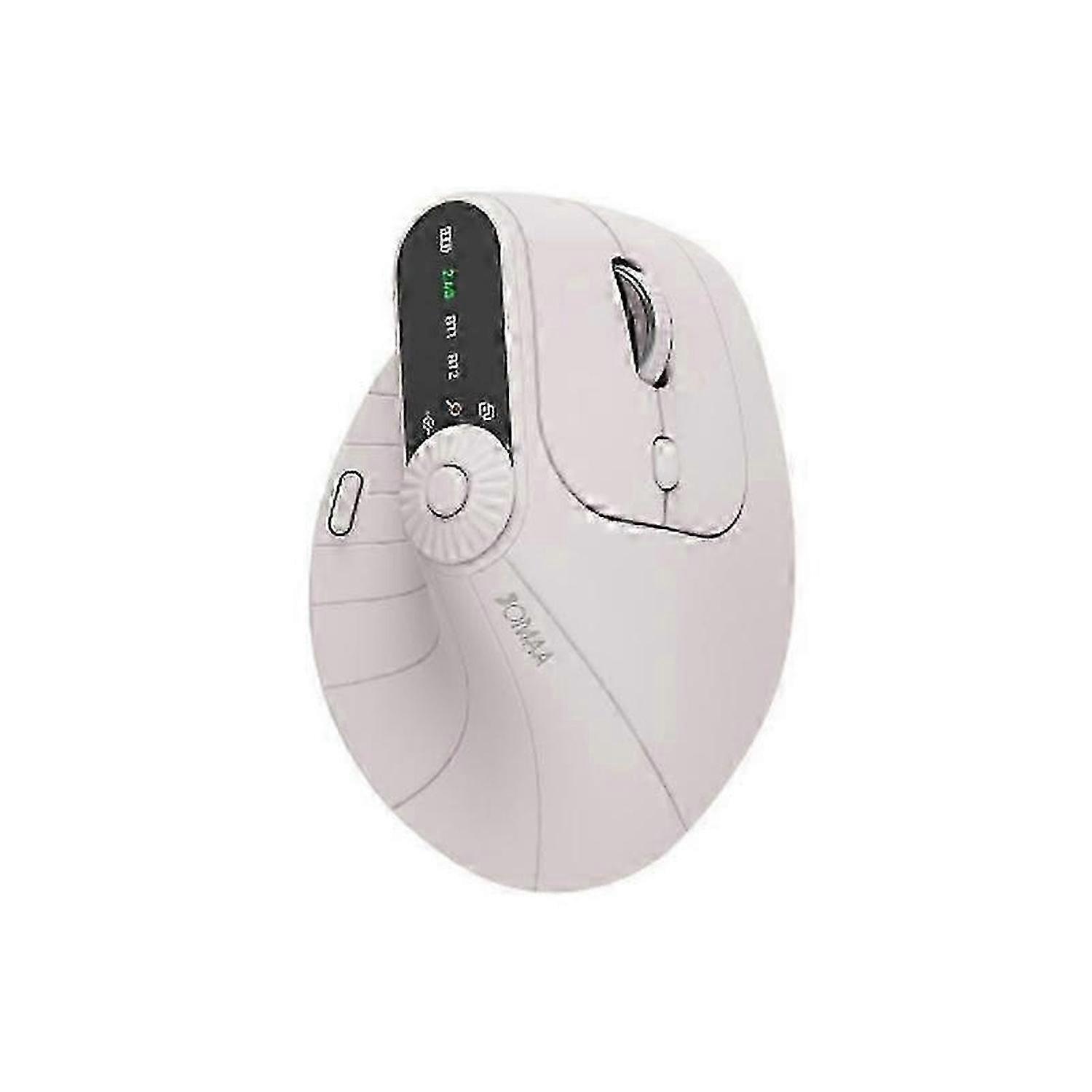 Saker Ergonômico Triplo, Mouse Vertical Ergonômico: Tri-Mode Wireless, Recarregável