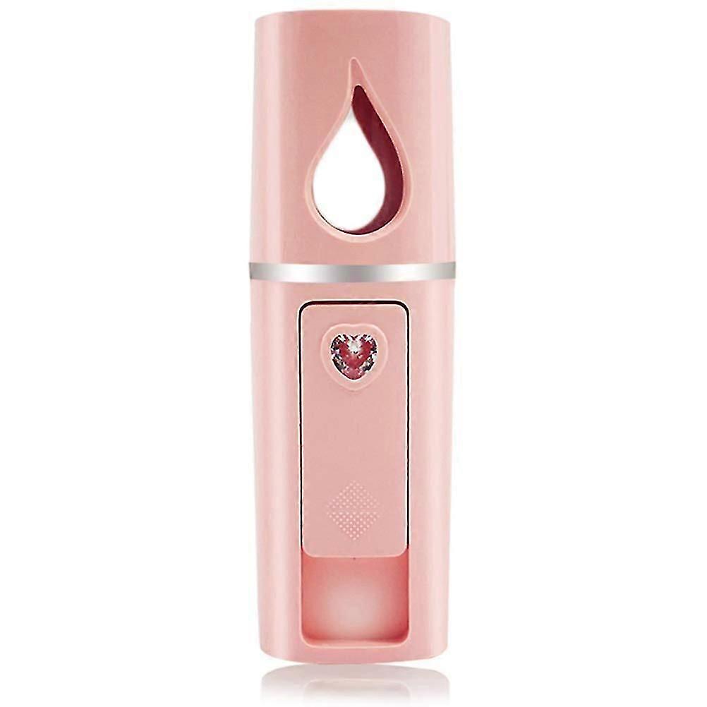 Portable Nano Mister Mini Steamer Atomization Pink