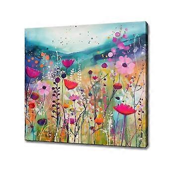 Abstract Colourful Wildlowers Field jigsaw puzzle game for adults and kids H2470