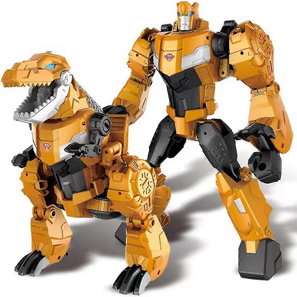 7.4 Inch Diecast Transforming Robot Figure with Dual Mode and Display