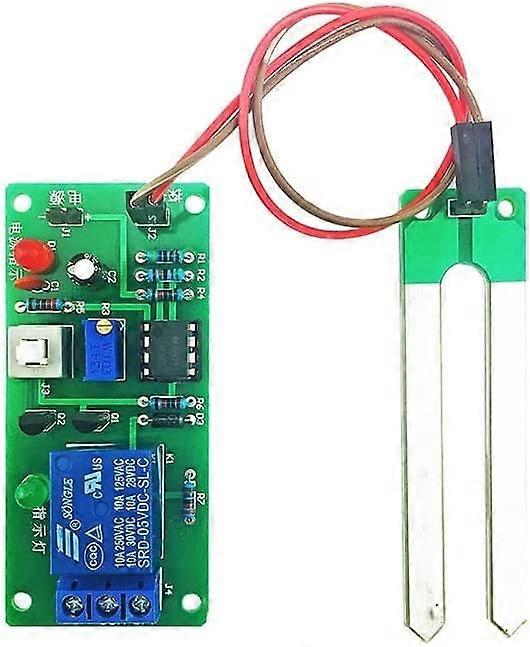 DIY Electronics Kit with Soil Moisture Sensor for Beginner Soldering Practice and Plant Water Control