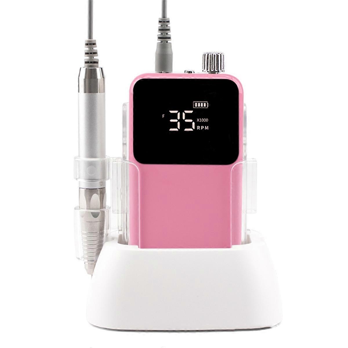 Rectangular Tabletop Cordless Nail Drill Machine 35000RPM EU Plug