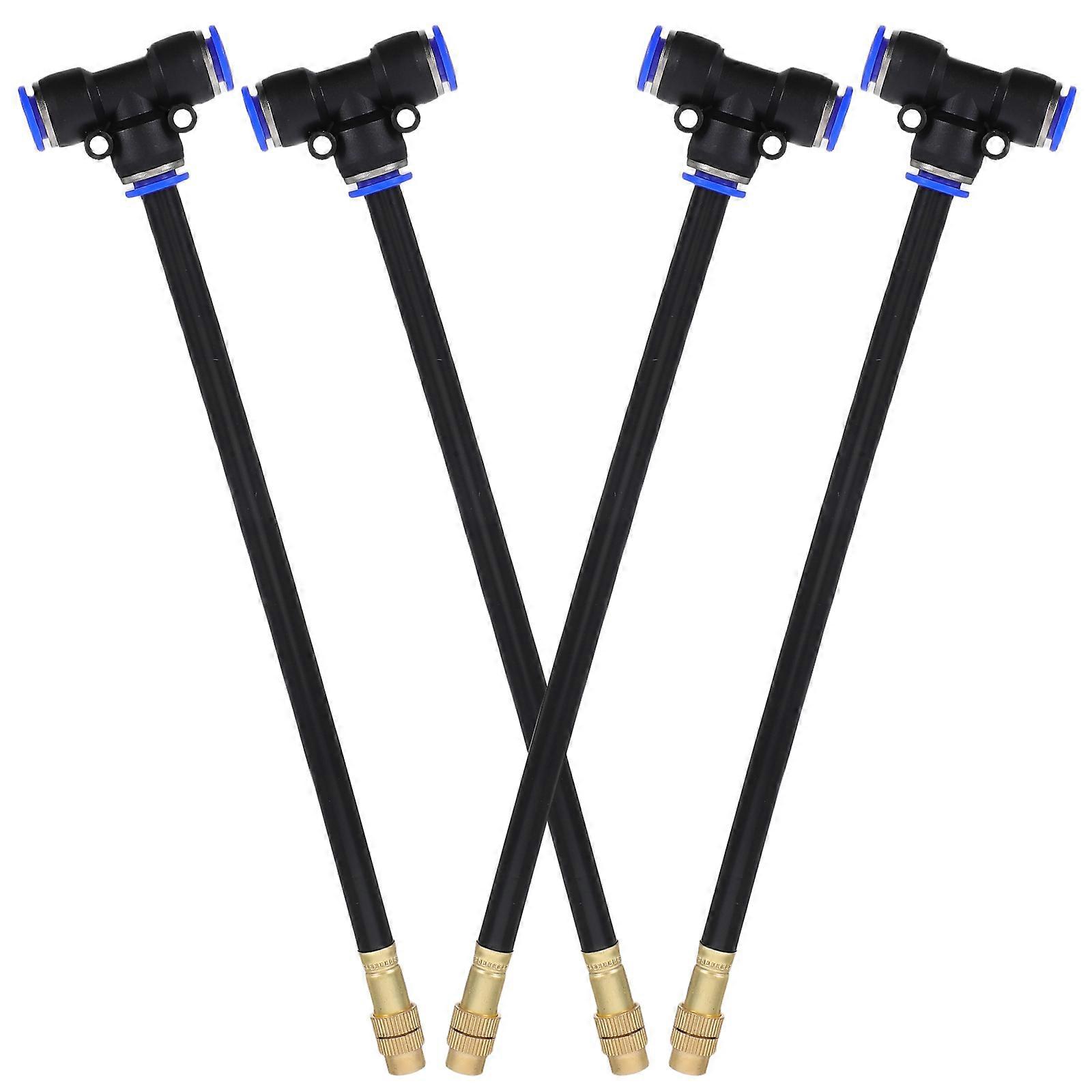 Garden Adjustable Copper Atomizing Nozzle for Mist Cooling 8Pcs Set