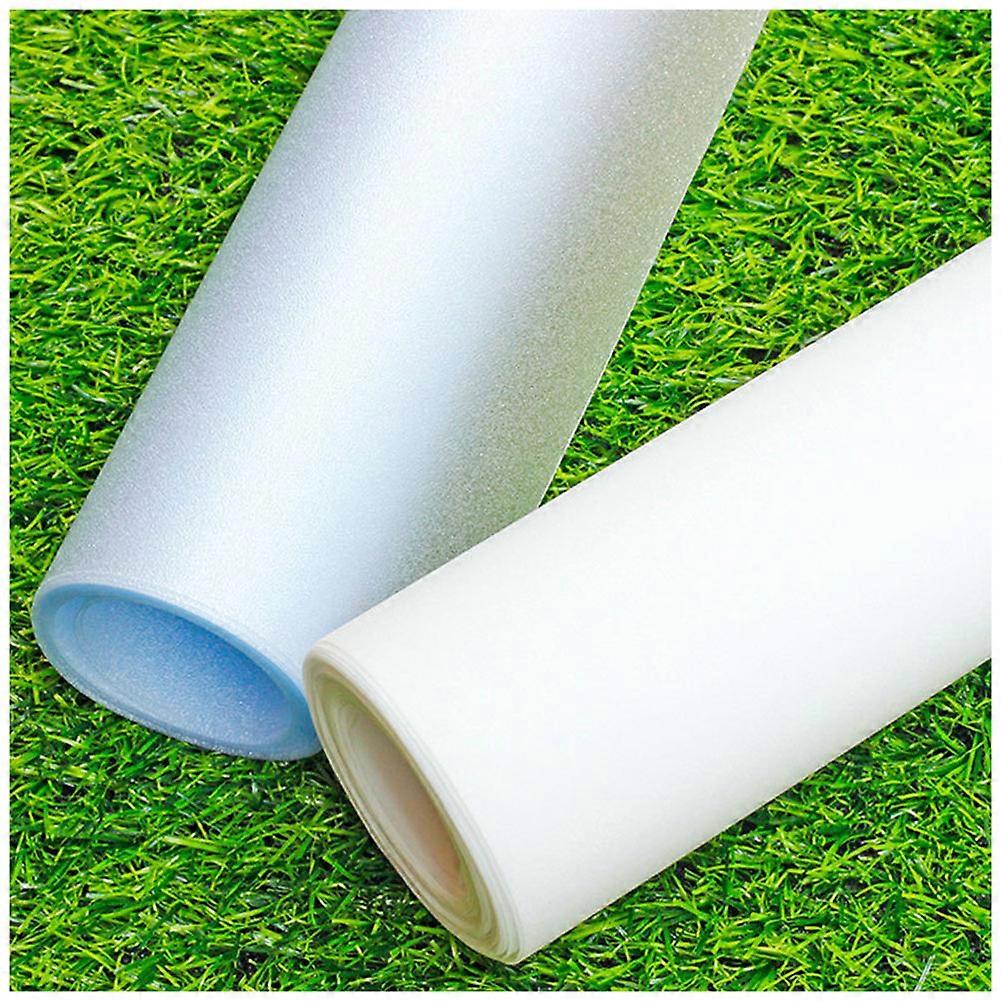 Electrostatic Glass Sticker Roll for Kitchen Window Sticker Silver Unglued