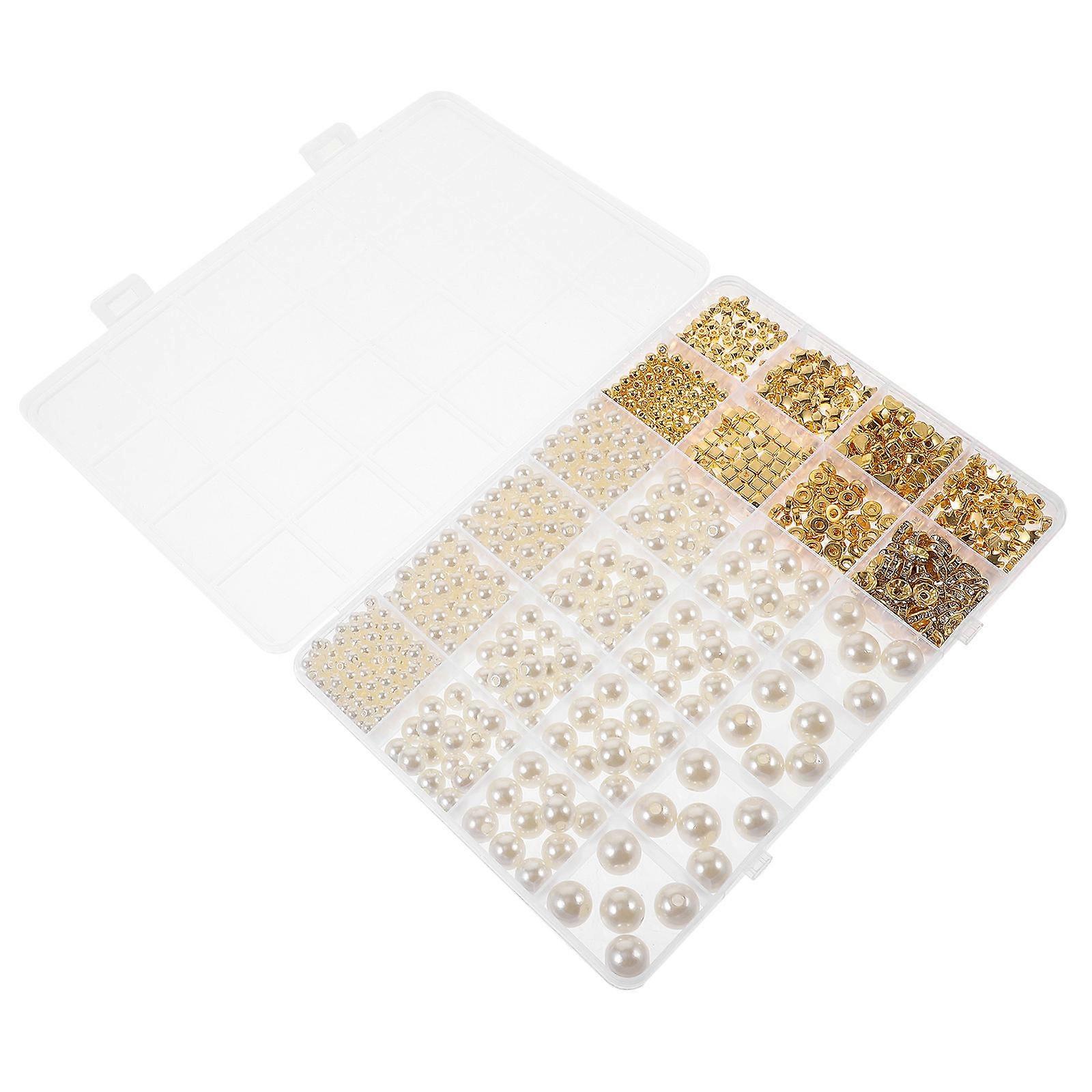 Assorted Color Five-Pointed Star Bracelet Beads for DIY Use 970Pcs Set