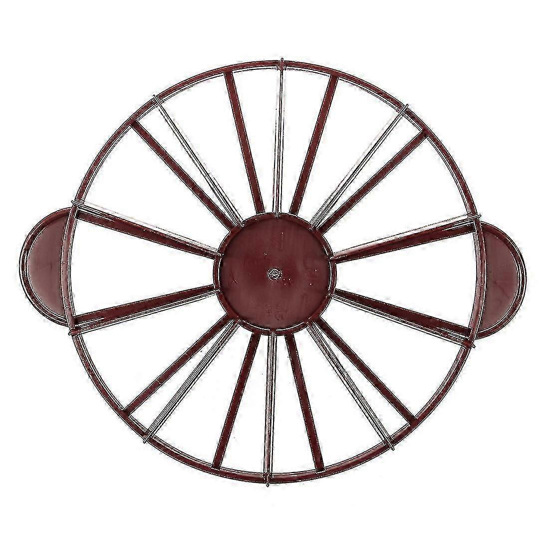 Cake Divider Slice Pie Cake 10 / 12 Piece Equal Portion Marker Divider Dark Red