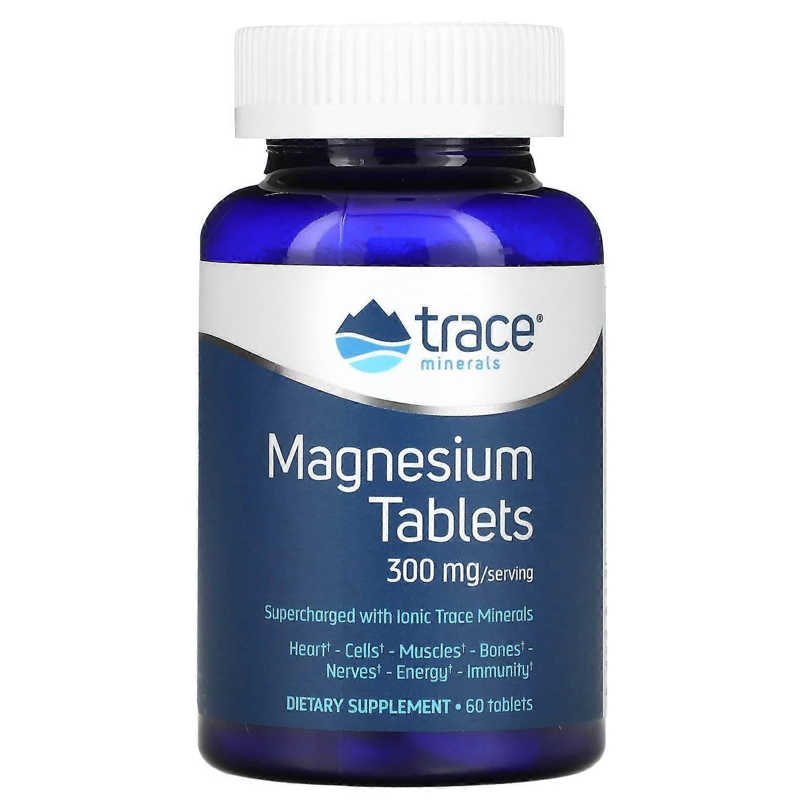 Trace Minerals , Magnesium, 150 mg, 60 Tablets