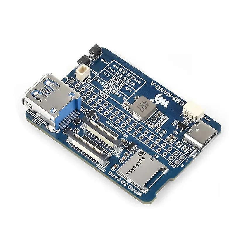 Raspberry Pi Cm5 Mini Base Io Board Nano A Development For Compute Module 5 Waveshare Cm5-nano-a