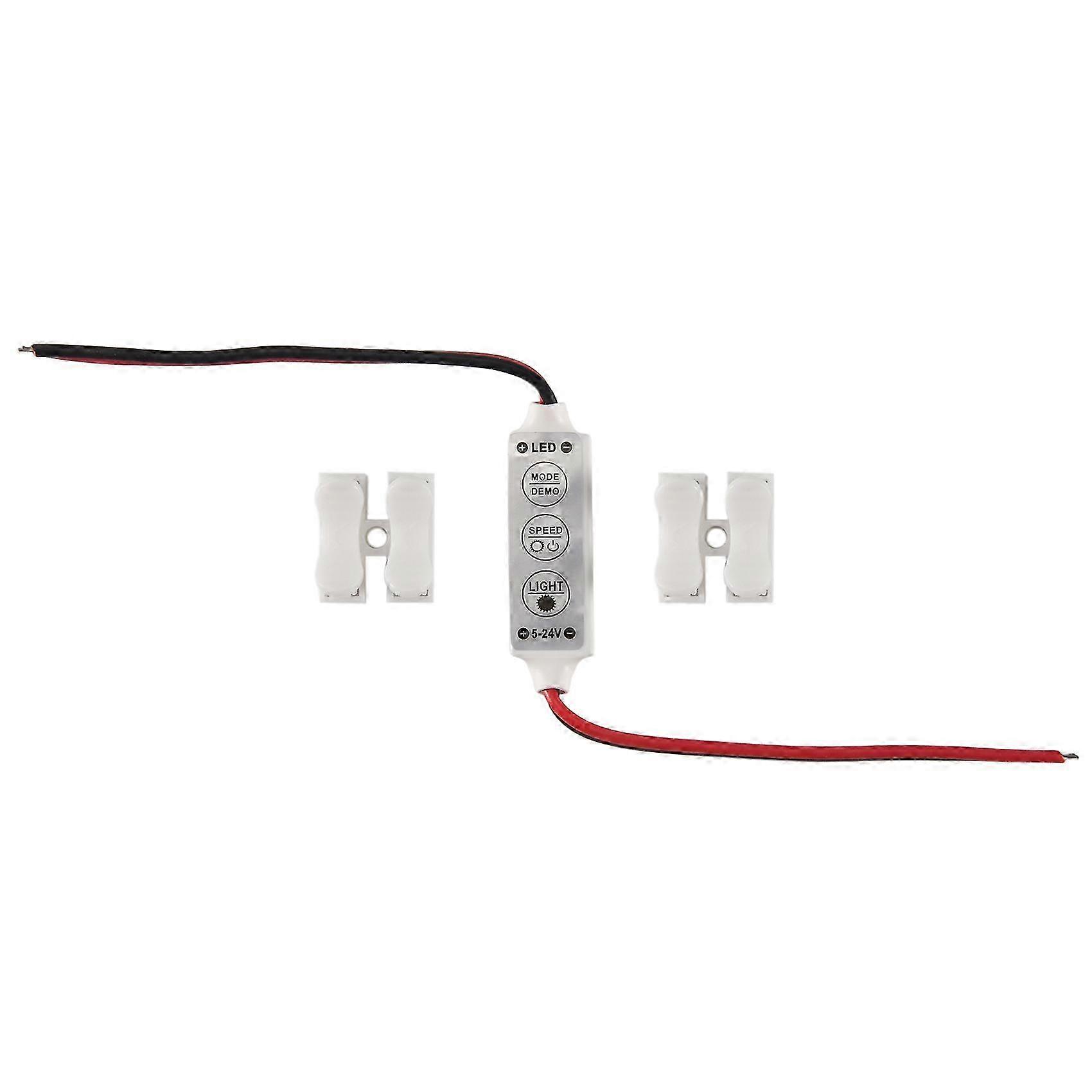 LED strobe controller flashing patterns and speed adjustment