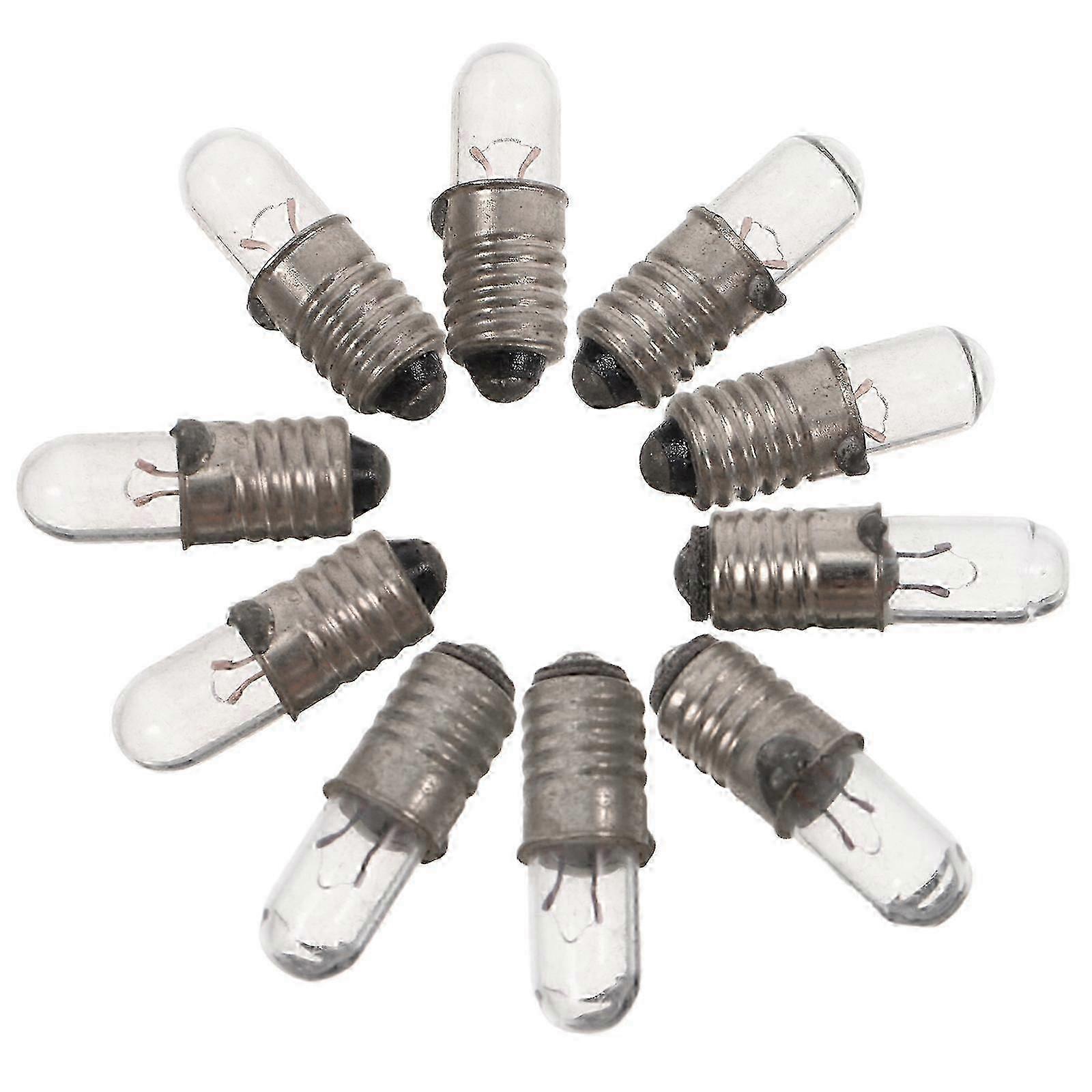 Micro Replacement Bulbs Miniature Light Bulbs compatible Microscope 10Pcs