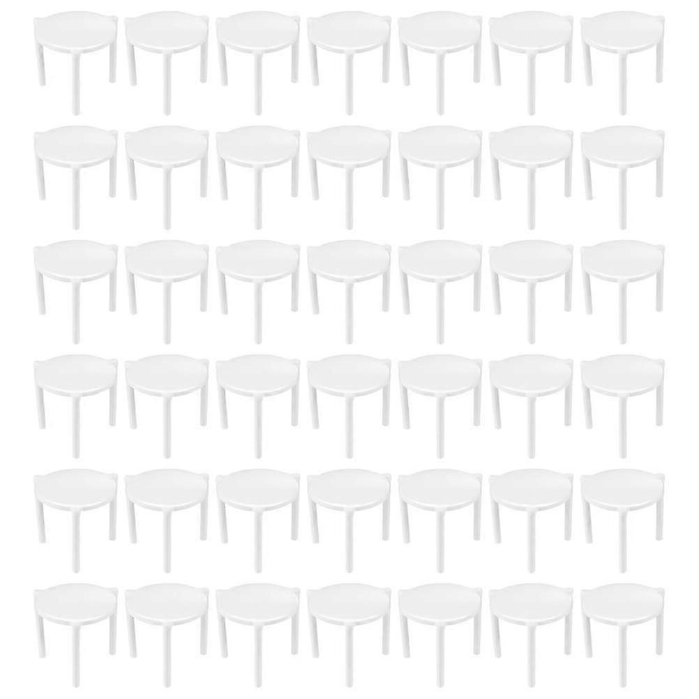 Pizza Stands Plastic Tripod Stack for Takeaway 100Pcs White Use