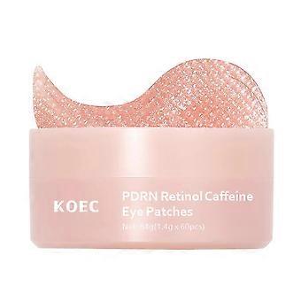 PDRN Retinol Caffeine Eye Patches, 60pcs Anti-Aging Under-Eye Masks