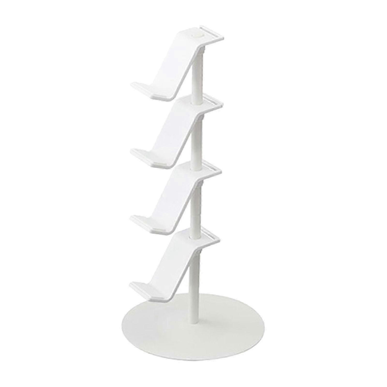 4 Tier Game Controller Stand Display Stand Adjustable Height Organizer Rack PC