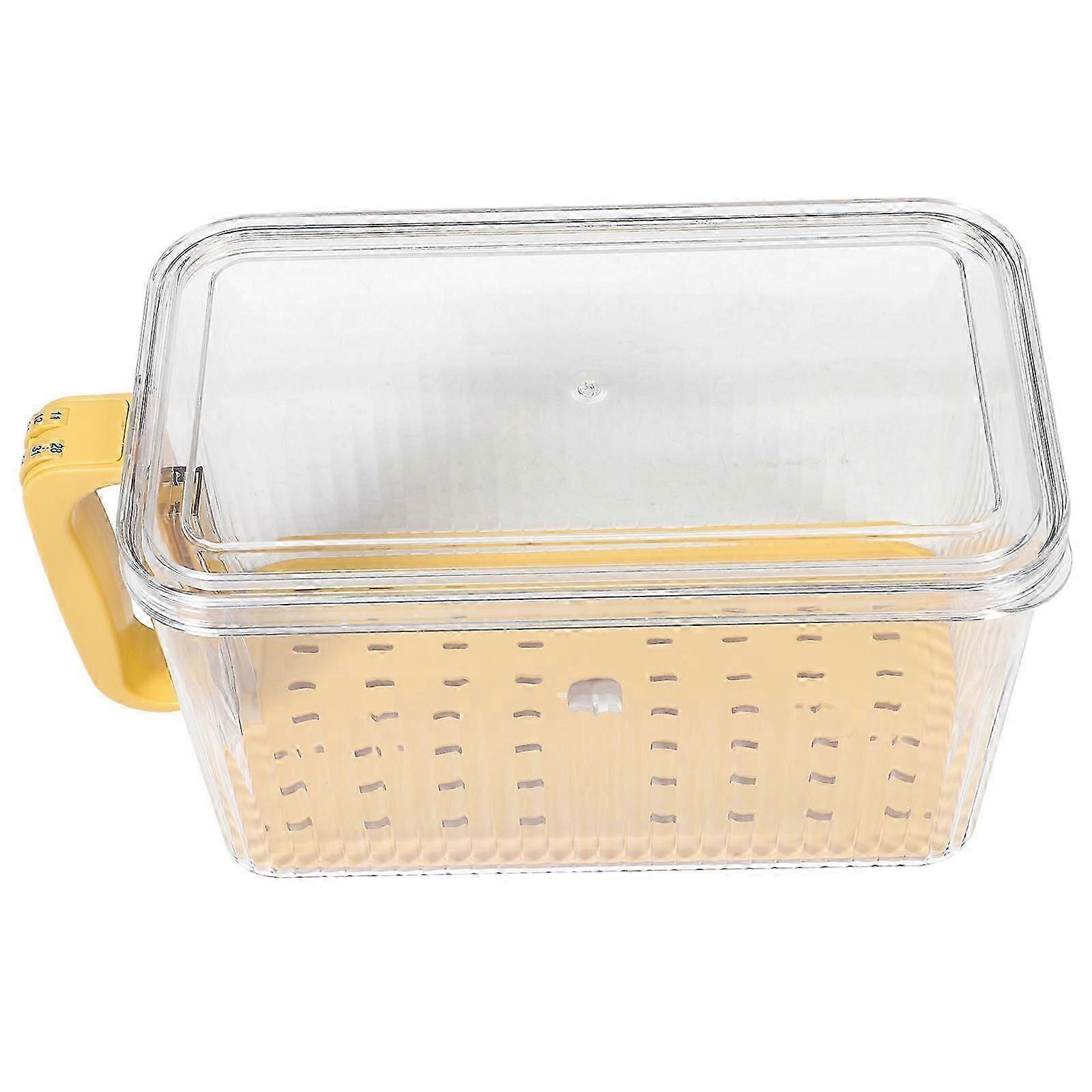 Bread Box Plastic Storage Container for Fresh Keep Bread Box Pastry Organizer