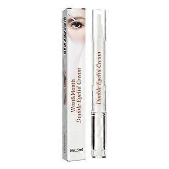 Double Eyelid Cream Pen - Invisible Gel for Natural Looking Lids One Handed
