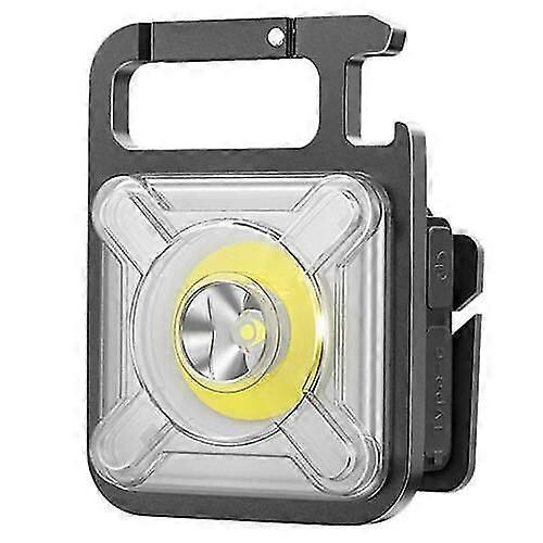 Mini Led Light Flashlight Rechargeable Usb Lamp Pocket Keychain