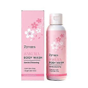 Zyvarn Cherry Blossom Gentle Body Wash Daglig rensende, fuktighetsgivende og hydrerende hud, blomsterduft, myk dusjsåpe