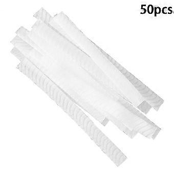 Conjunto de 50 Redes de Limpeza para Escovas - Capas Elásticas de PE para Escovas de Ar e Escovas Redondas