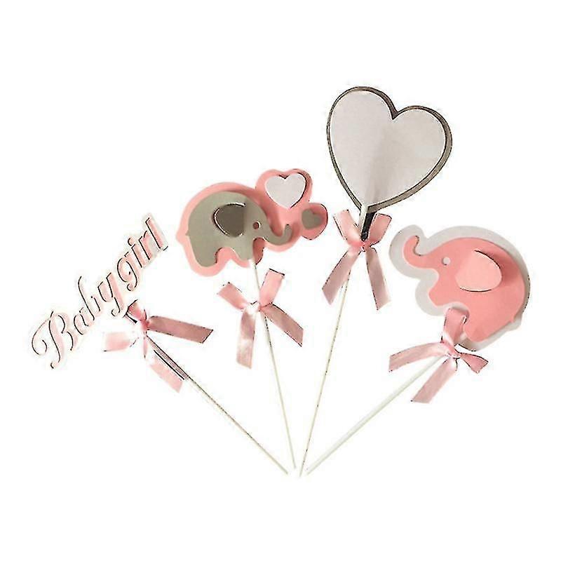 40pcs cake decorations , Elephant Cake Topper