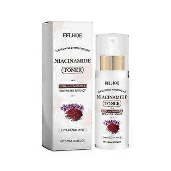 Feuchtigkeitsspendendes, aufhellendes Gesichtswasser mit Niacinamid, Hyaluronsäure und Vitamin E für strahlend schöne, gepflegte Haut (100 ml)