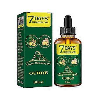 Ouhoe ginger body shaping essential oil - body shaping, firming & slimming massage essential oil for for body skin daily care