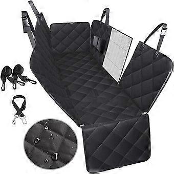 Waterproof Quilted Car Pet Seat Cover for Dogs, Black