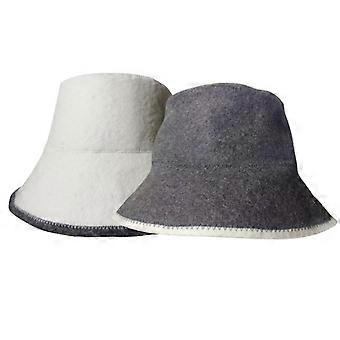 PING-Sauna Hat, Felt Russian Sauna Hat, Water Absorbent Bath Hat, Reusable Fisherman Sauna Cap, Banya Hat for Men Women
