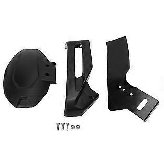 Motorcycle Rear Wheel Mudguard Tire Splash Proof Cover with Aluminum Alloy Bracket Replacement for MSX125 M3