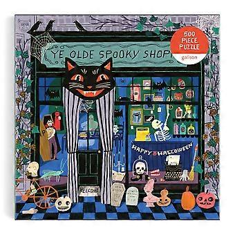 Galison Ye Olde Spooky Shoppe Jigsaw Puzzle (500 Pieces)