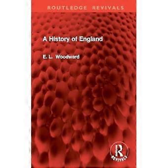 Uma História da Inglaterra - Llewellyn Woodward - Capa dura - Livro em inglês - História
