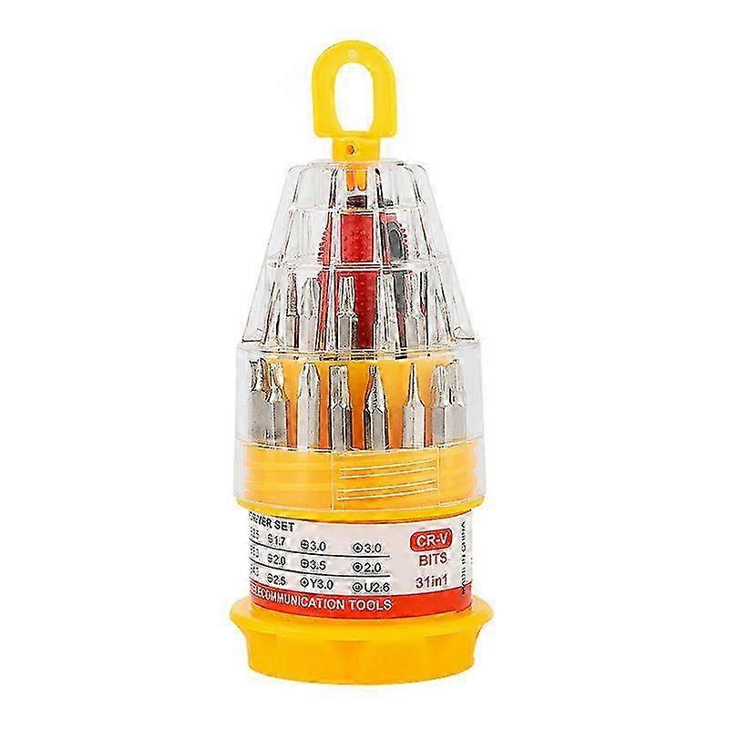 31-Piece Multi-Function Metric Screwdriver Set