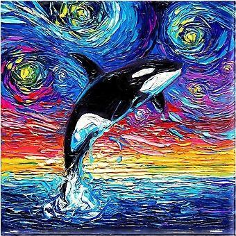 Jigsaw Puzzle for Adults Orca Night ASL025