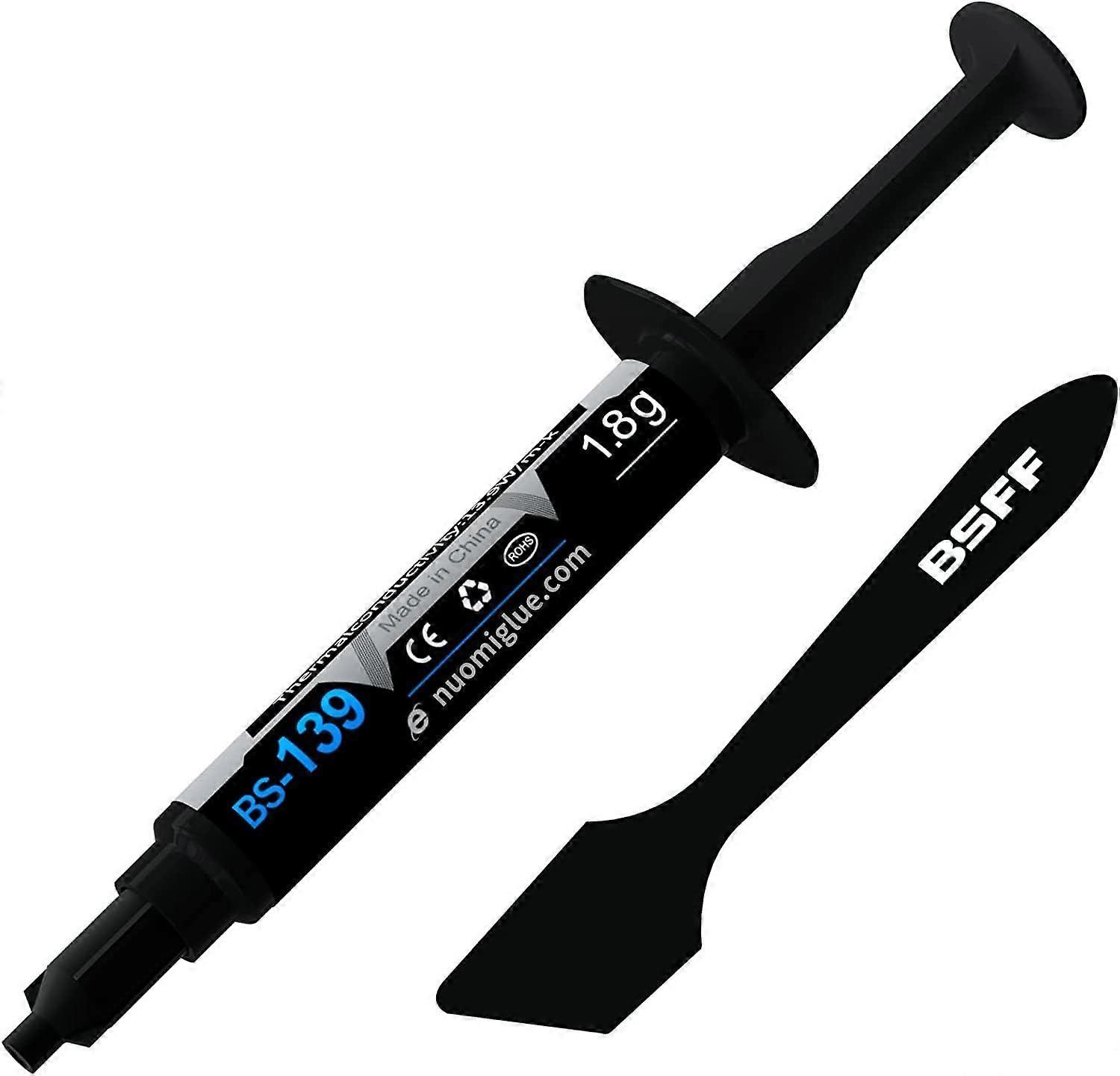 Thermal Paste, 1.8g with Toolkit CPU Paste Thermal Compound Paste Heatsink for IC/Processor/CPU/All Coolers, Carbon Based High Performance
