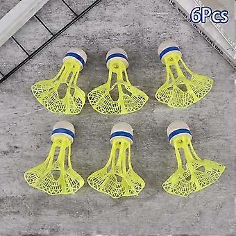 6/12Pcs Led Light-Up Badminton Balls Colorful Led Foamed Sport Badminton Shuttlecocks Children Luminous Badmintons Supplies