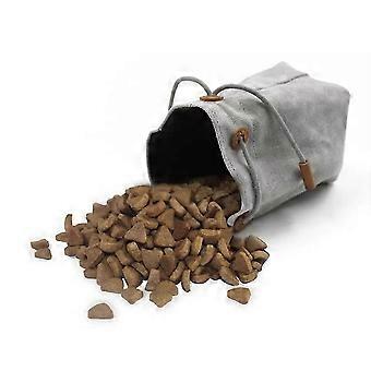 Dog treat bag, portable training bag with drawstring, waterproof  ideal for walks and outdoor activitiesJNNJV