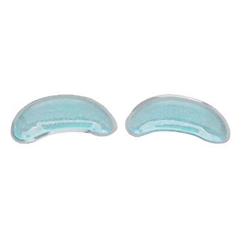 Compatible with Reusable under-eye gel pads, portable eye masks for dark circles, blue