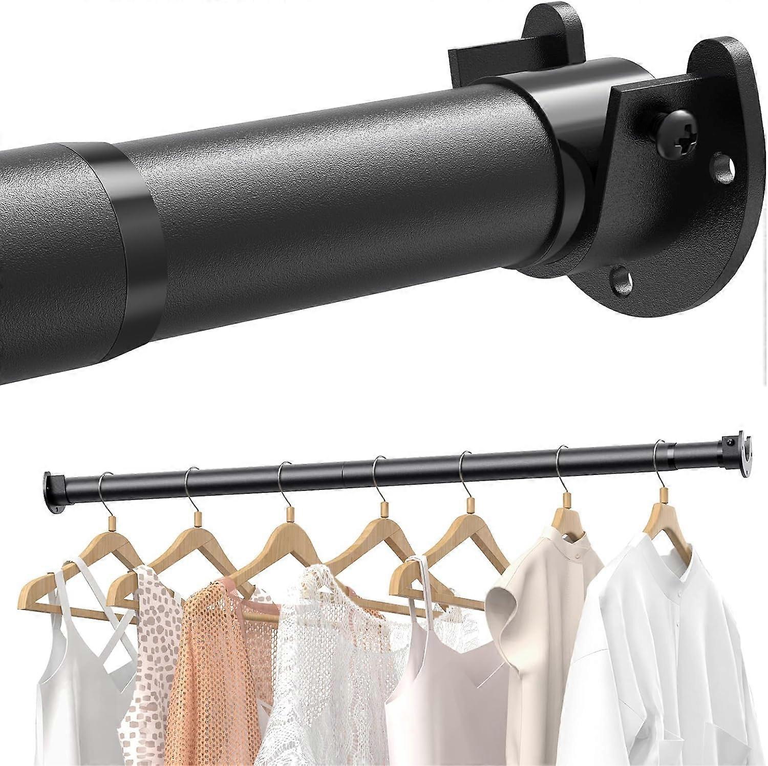 Extendable Wardrobe Rail,for Hanging Clothes, for Closets, Wardrobes,