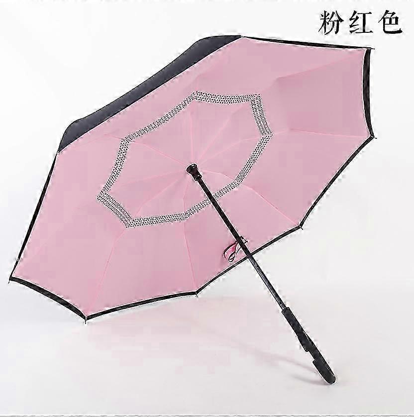 Windproof Inverted C-Handle Umbrella