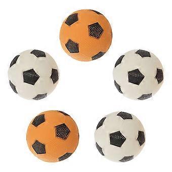 Inflatable Football PVC Mini Football Toy for Kids 5Pcs Interactive Play Balls