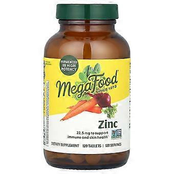 MegaFood, Zinc, 22.5 mg, 120 Tablets