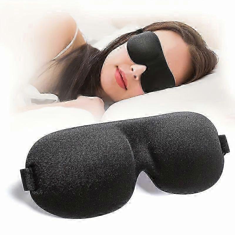100% Light Blocking Contour Sleep Mask with Adjustable Strap