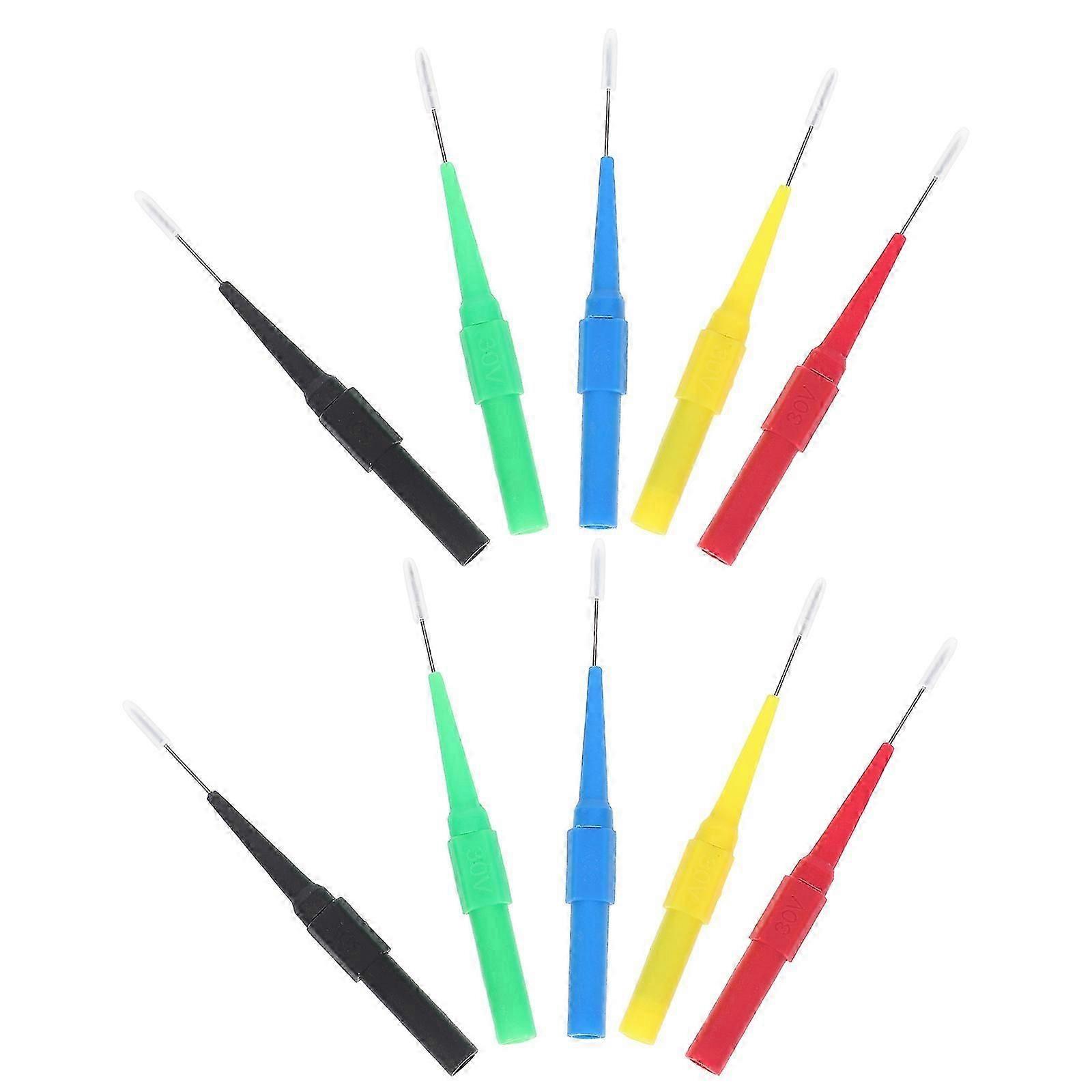 Multimeter Needle Probes for Electrical Testing with 10Pcs Auto Test Probe Kit