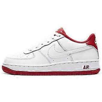 Nike Air Force 1 White University Red GS CD6915-101