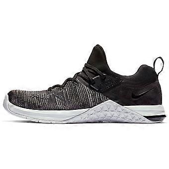 Nike Metcon Flyknit 3 Black Matte Silver Women's AR5623-001