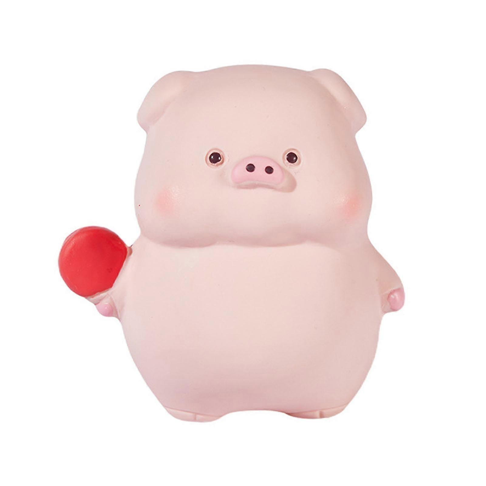 Pig Shaped Latex Chew Squeaker