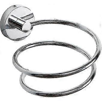 Wandmontierter Haartrocknerhalter, 304 Edelstahl Haartrockner Aufbewahrung/Halter, Badzubehör-Gut